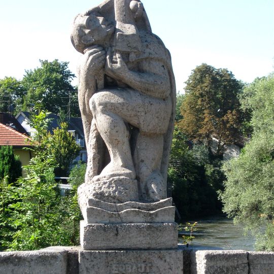 Figur des Hl. Christophorus