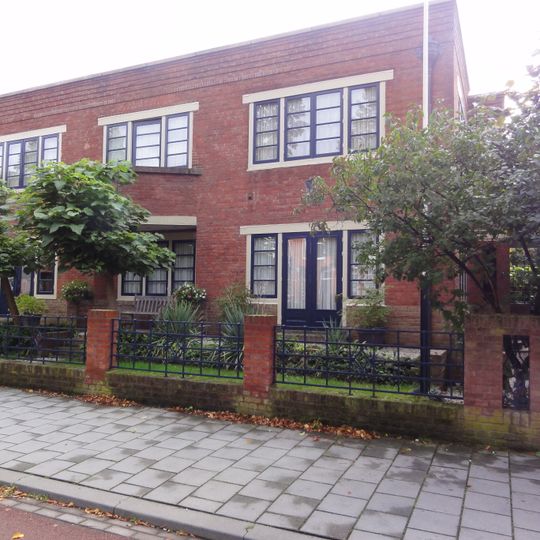 Dubbele woonhuis in expressionistische stijl