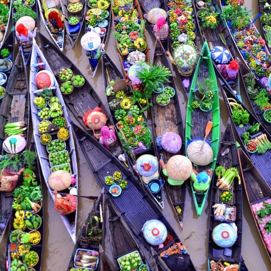 Lok Baintan Floating Market