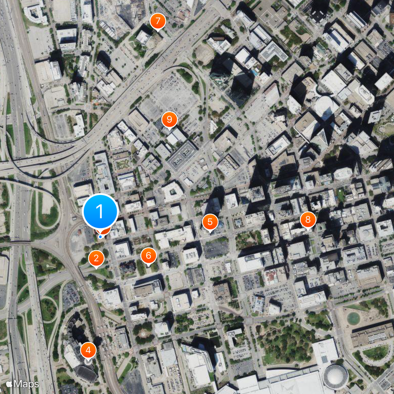 Sixth Floor Museum at Dealey Plaza Map