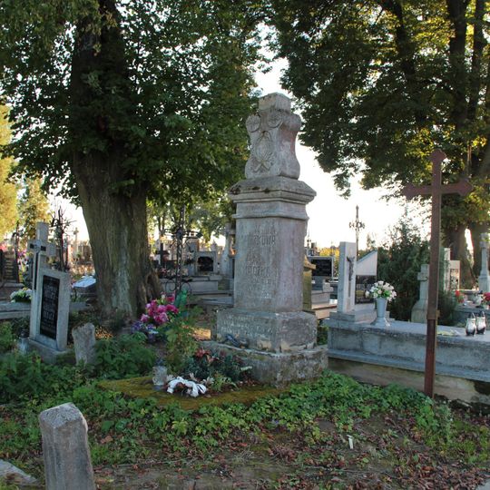 Parish cemetery in Targowisko, Lublin Voivodeship