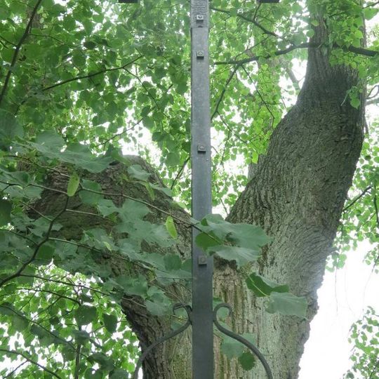 Kříž u silnice mezi Manušicemi a Skalicí