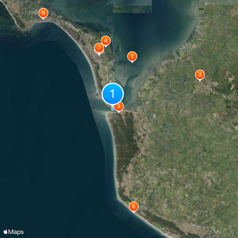 Pont de Noirmoutier Mappa