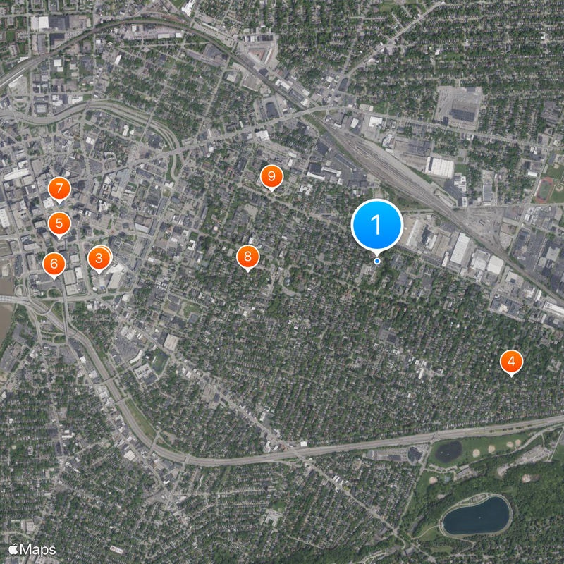 George Eastman Museum Map