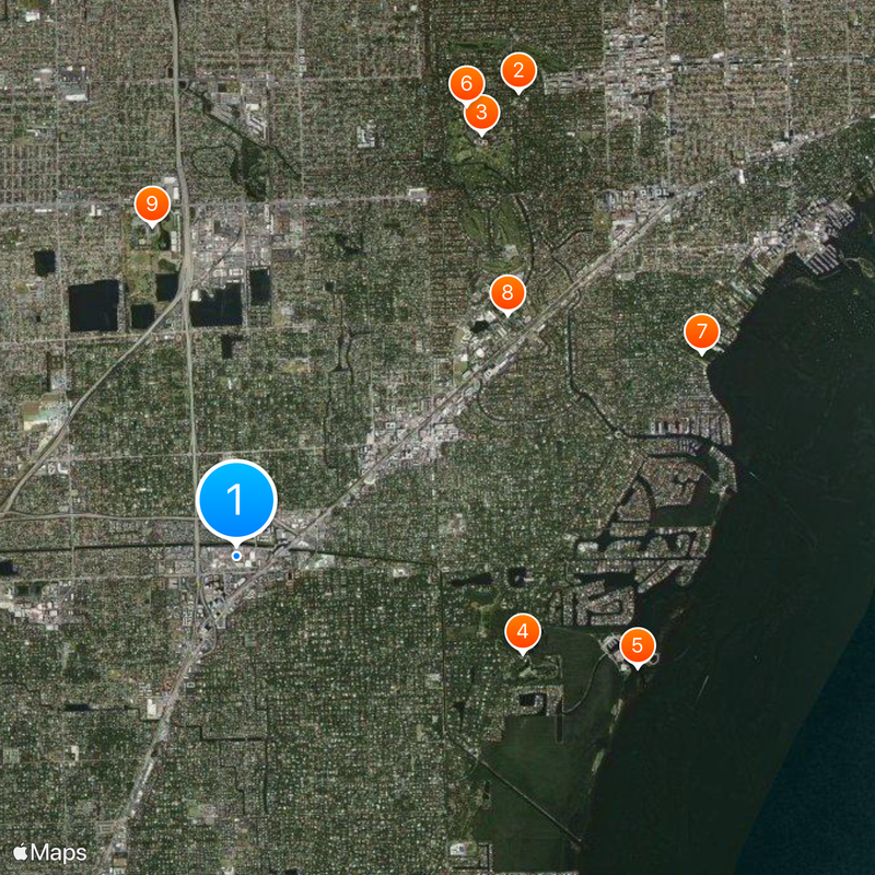 Dadeland Mall Map