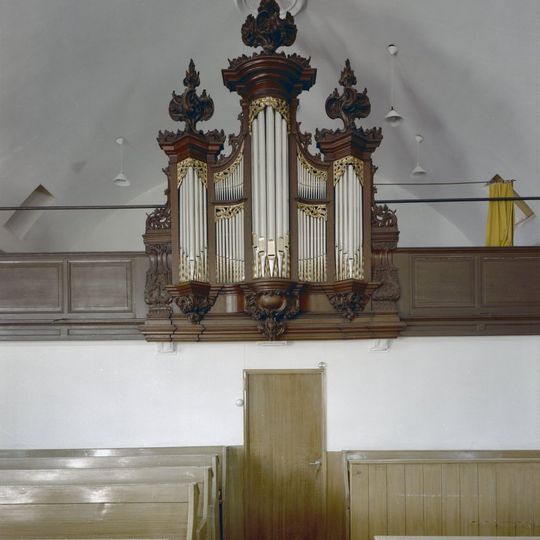 Organo nella chiesa della Stichting Gereformeerde Kerk Gameren