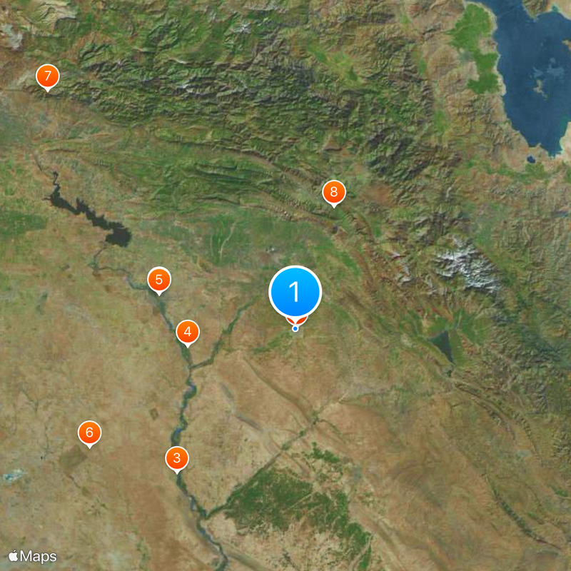 Kurdistan Region Map