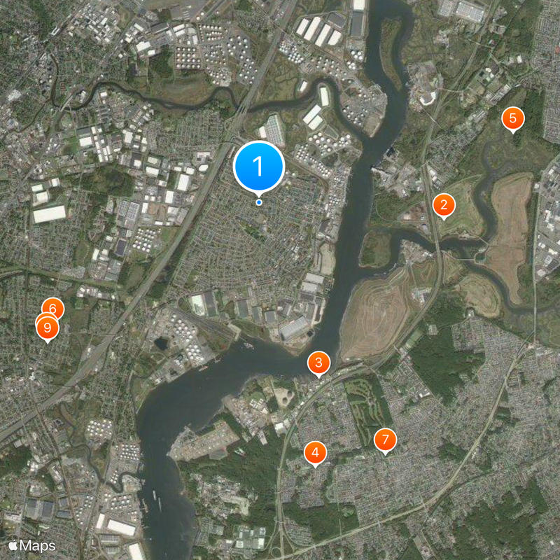 Carteret Map