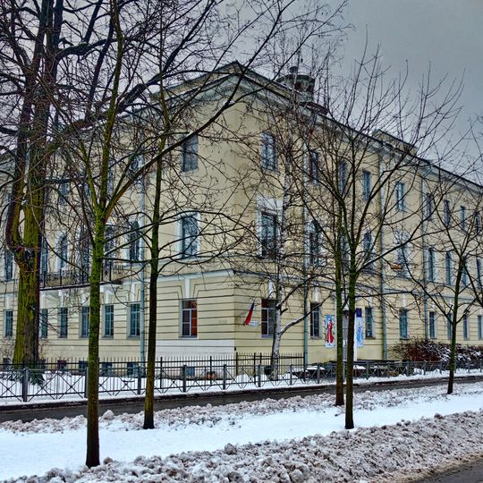 School No 606, Pushkin town