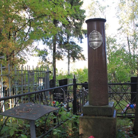 Могила Рябинина-Андреева П.И. , сказителя, члена СП СССР