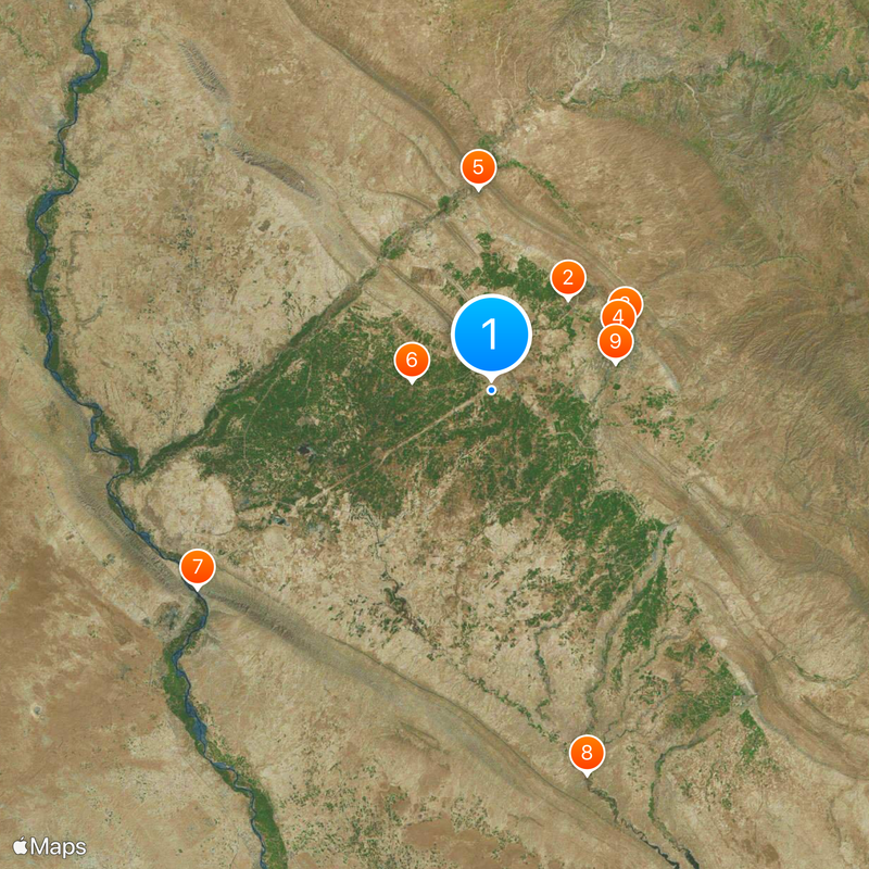 Kirkuk Governorate Map