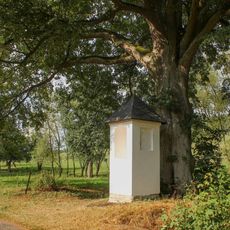 Boží muka v Rudolticích u Sobotína na rozcestí