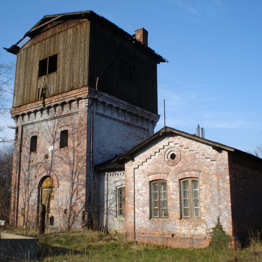 Water supply tower in Maczki