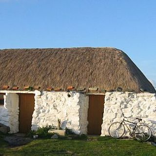 Harris, Bernaray, Thatched Cottage