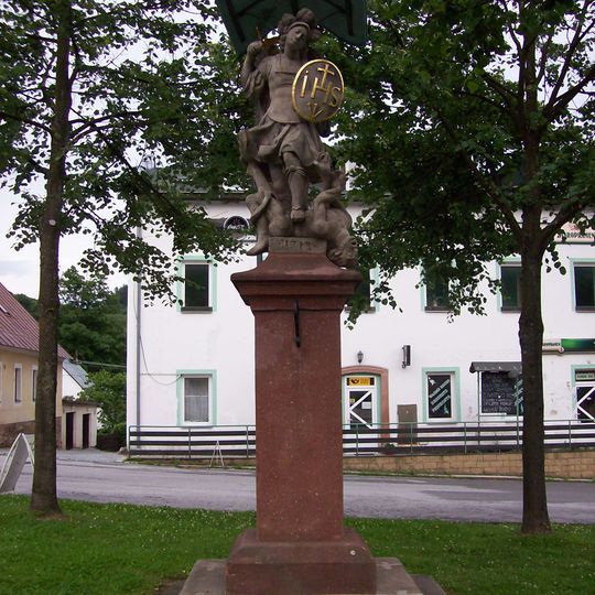 Socha Archanděla Michaela