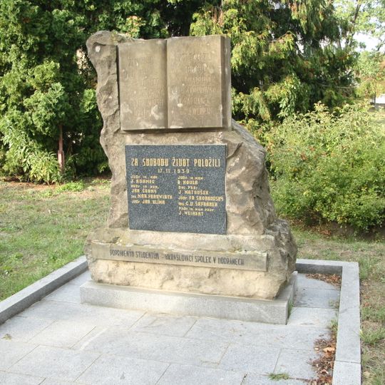 Památník popravených studentů