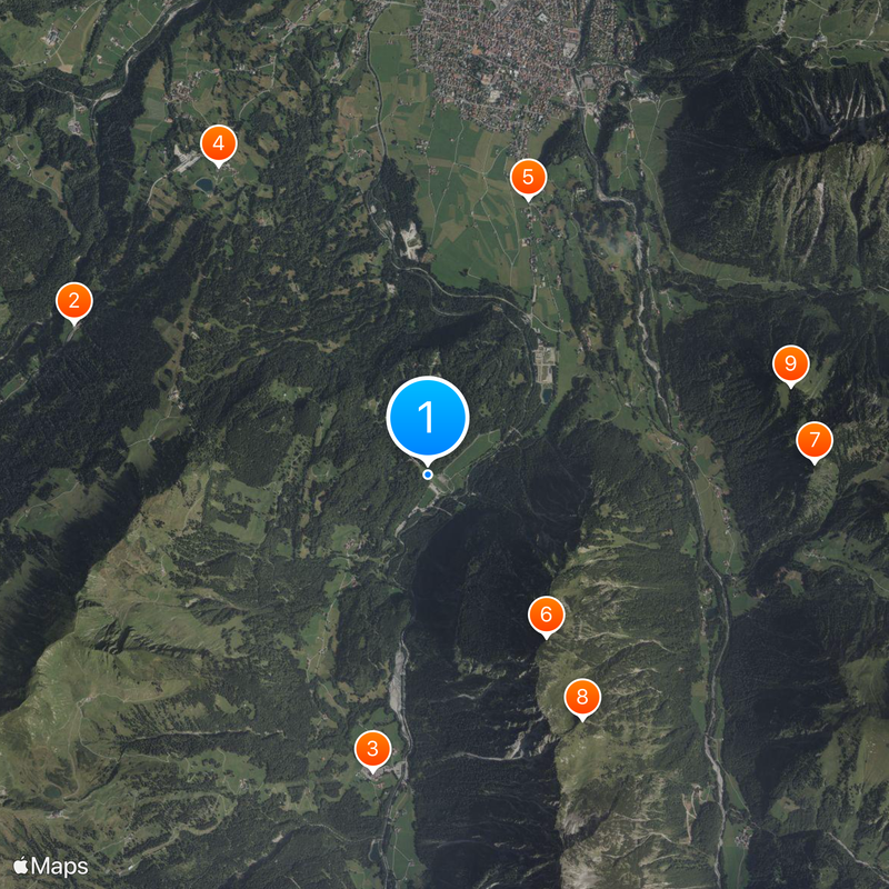 Heini Klopfer Ski Jump Map