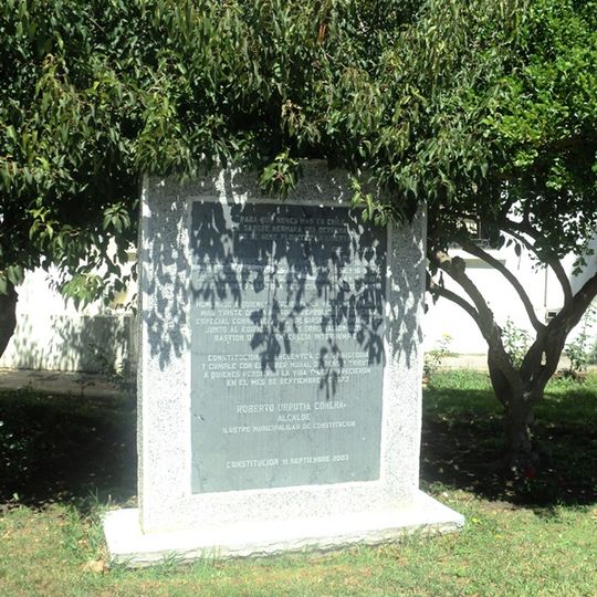 Memorial del Detenido Desaparecido de Constitución
