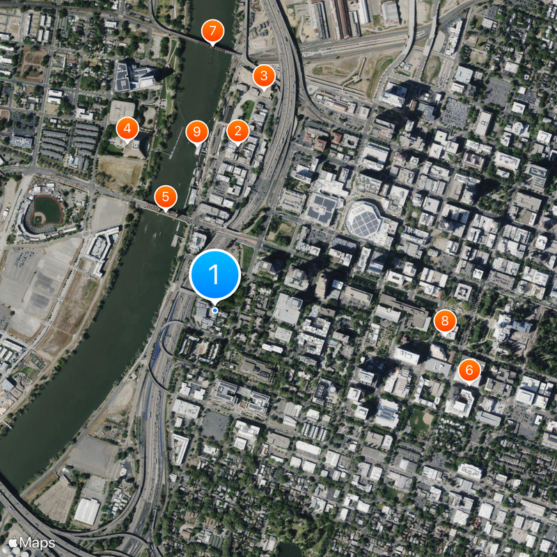 Crocker Art Museum Mapa