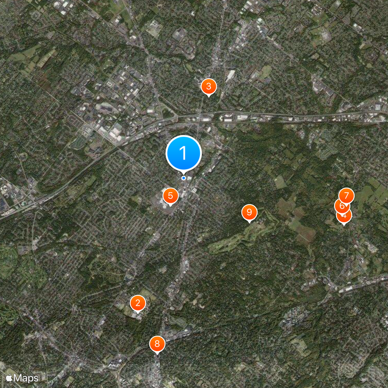 Willow Grove Map