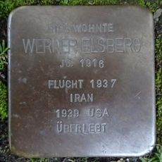 Stolperstein dedicated to Werner Elsberg