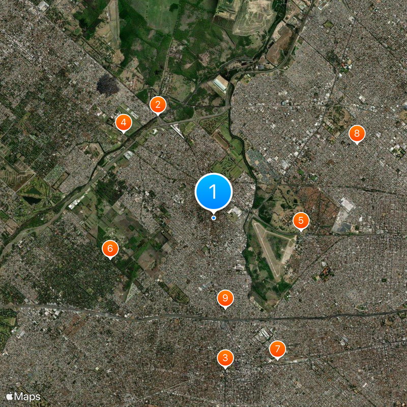 Hurlingham Map