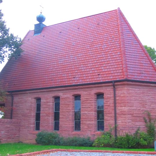 Chapelle du cimetière militaire allemand de Bois de Chazaux
