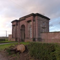 Carden Lodge and wing walls