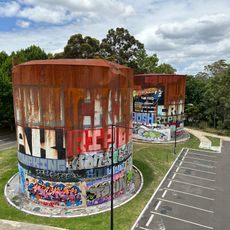 Casula Graffiti Tanks
