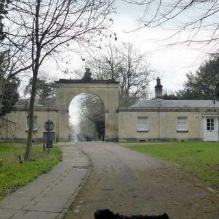 Twin Lodges And Connecting Archway