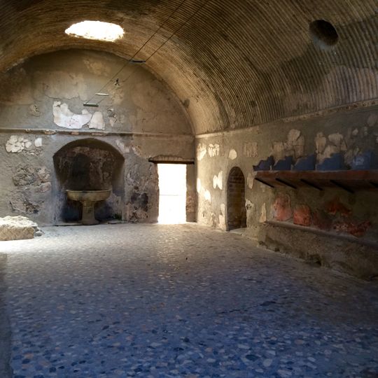 Terme Centrali, settore maschile