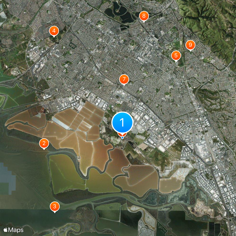 San Jose–San Francisco–Oakland combined statistical area Map