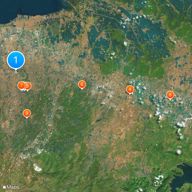 Jagorawi Toll Road Mapa