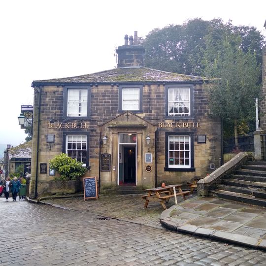 The Black Bull Hotel And Attached Water Trough