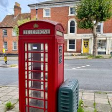 Telephone Box In Front Of Hill House