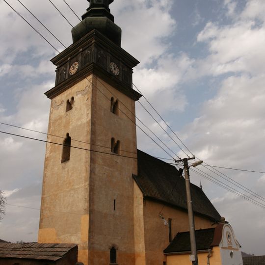 Lutheran church in Ochtiná