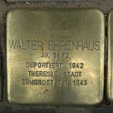 Stolperstein dedicated to Walter Ehrenhaus