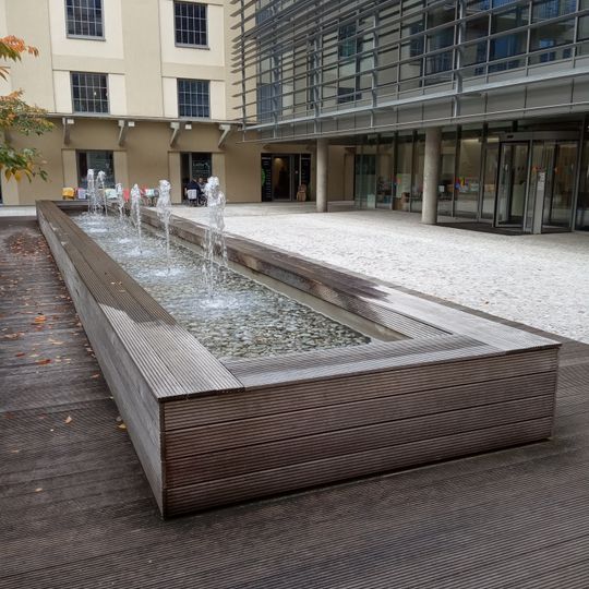 Fountain in Classic 7 Business Park