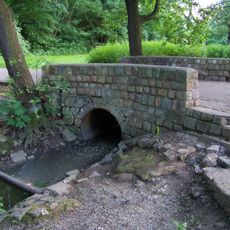 Můstek stezky Hotel Golf - Kudrnova přes Motolský potok