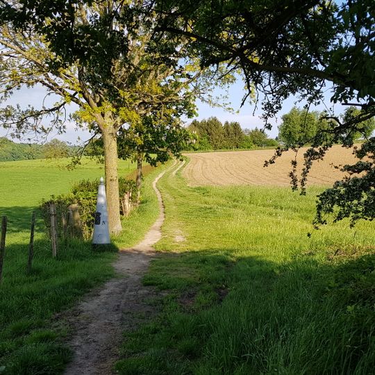 Belgium-Netherlands boundary stone no. 18