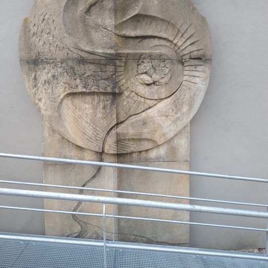 Plastika Sněžky a Labe