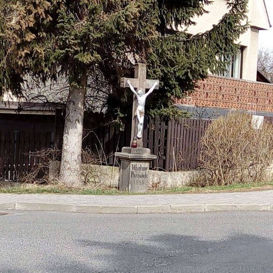 Pamětní kříž v Jesenici