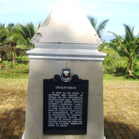 Dikaloyungan historical marker
