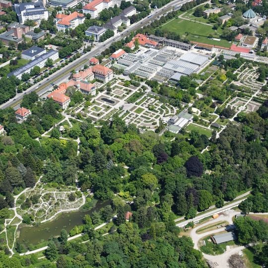 Giardino botanico Nymphenburg di Monaco di Baviera