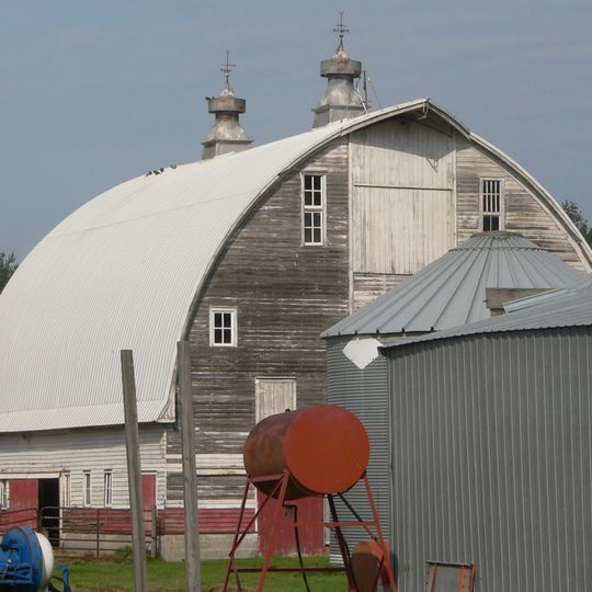 Herman F. Micheel Gothic Arched-Roof Barn