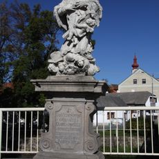 Statue of John of Nepomuk in Husinec