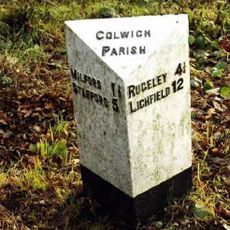 Milepost, by White Barn Farm