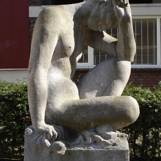 Treurende vrouw