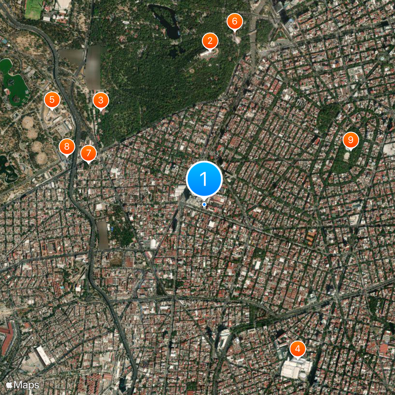 Universidad La Salle Map