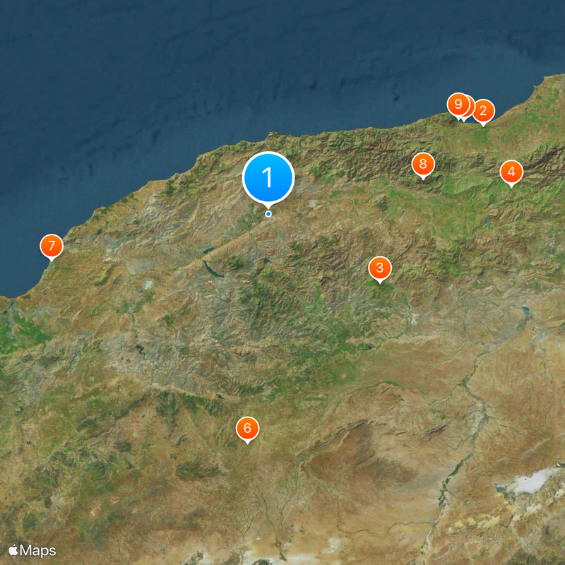 Chlef Map